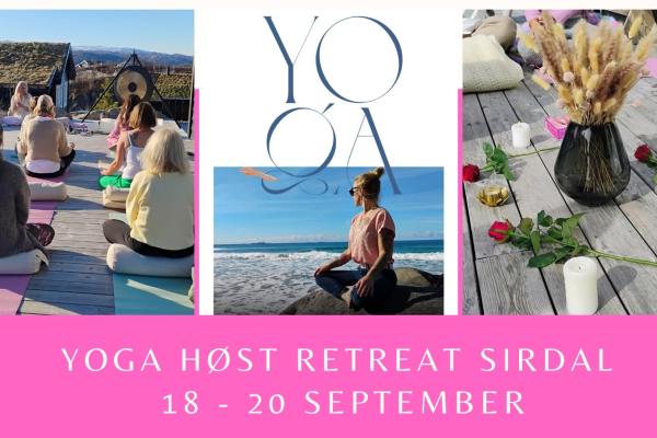 Yoga høst retreat Sirdal